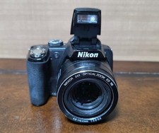 Nikon Coolpix P90 12.1MP 34X Zoom Digital Camera w/Original Battery UNTESTED