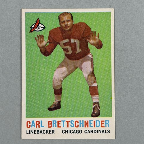 Carl Brettschneider #81 1959 Topps card