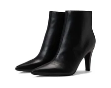 Cale 9x9 Black Leather Leather Nine West Ankle Boot