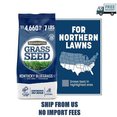 #ad Pennington Kentucky Bluegrass Northern Grass Seed Mix for Sun to Partial Shade $25.97