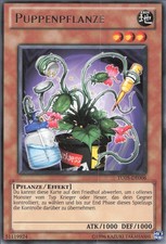 YuGiOh Puppenpflanze TU05-DE006 Rare GD unl.