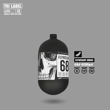 Infamous Pro Dna Flyweight Air Tank 68ci - Savage Skull Infamous Pro Dna Flyweight Air Tank 68ci - Savage Skull