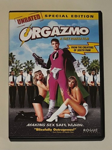 DVD - ORGAZMO SPECIAL EDITION - Theatrical & Unrated - Trey Parker