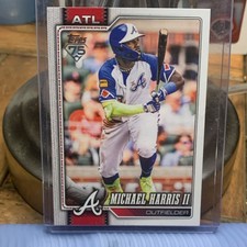 Topps 2026 Series One Michael Harris II Atlanta Braves #310 Base Set Card