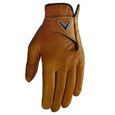 Callaway Golf Opti Color Glove Worn on Left Hand, Medium-Large, Tan