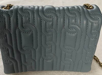 Zara Blue Sling Original Mini Quilted Chain Women s Crossbody Bag NWT