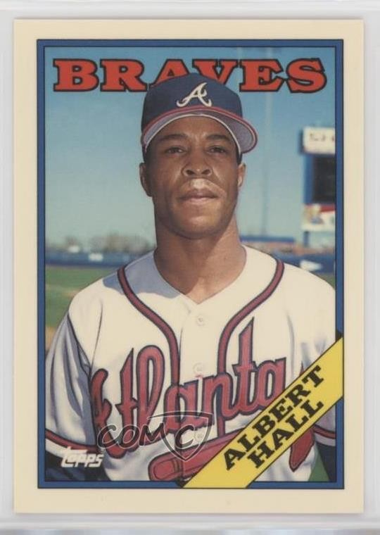 1988 Topps Collector's Edition (Tiffany) Albert Hall #213 0kb5