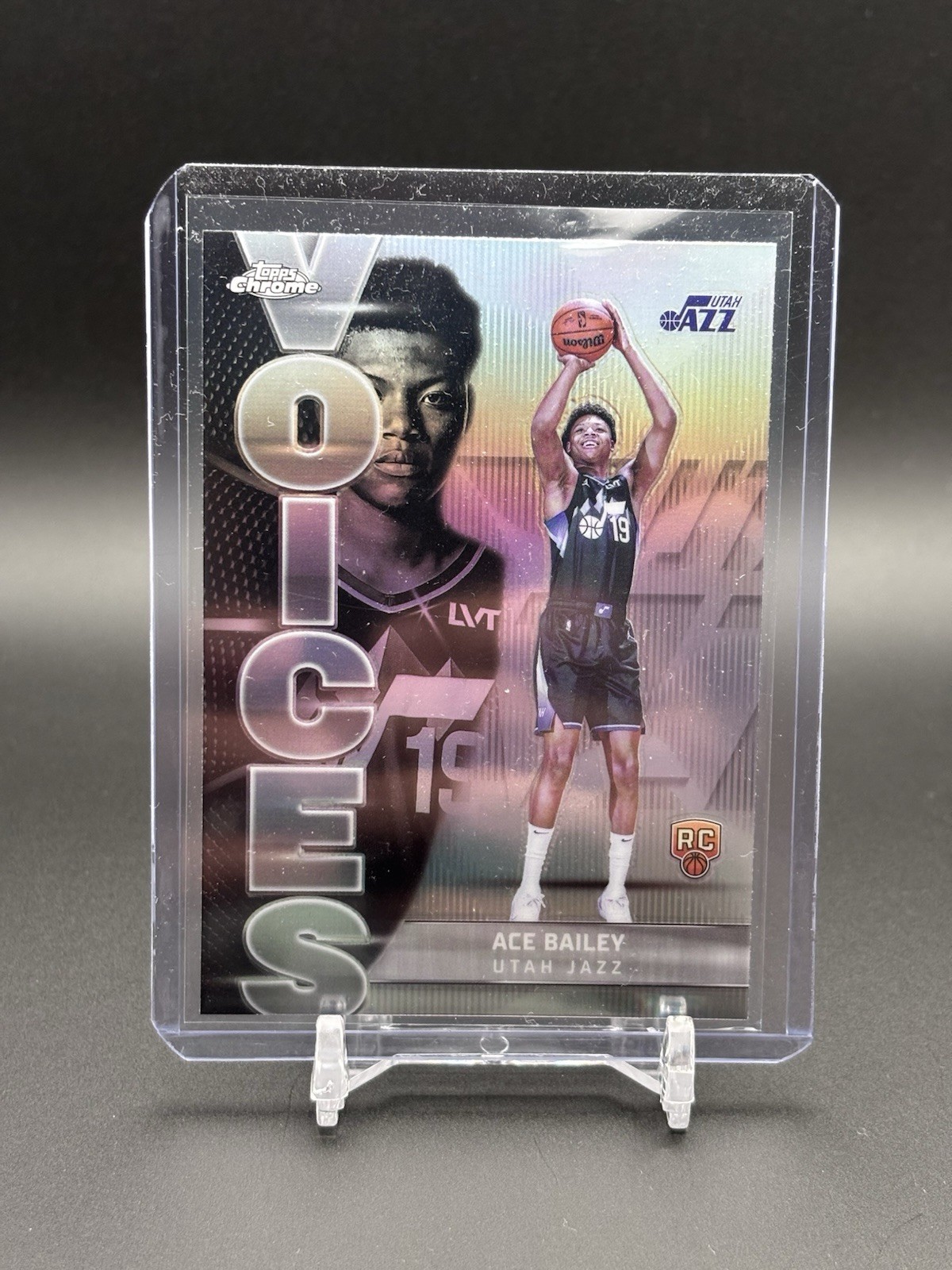 2025-26 Topps Chrome - Voices Ace Bailey #VS-10 Refractor (RC)