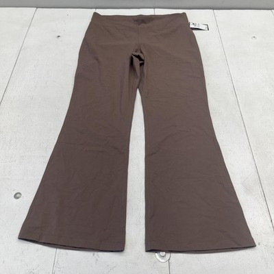 Ideology Flare Leggings Womens XL Brown High Rise Ankle Yoga Stretch Athletic