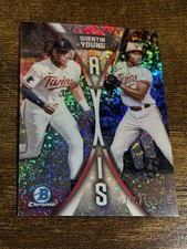 QUENTIN YOUNG 2025 Bowman Draft #A-7 AXIS Mini Diamond Refractor /150