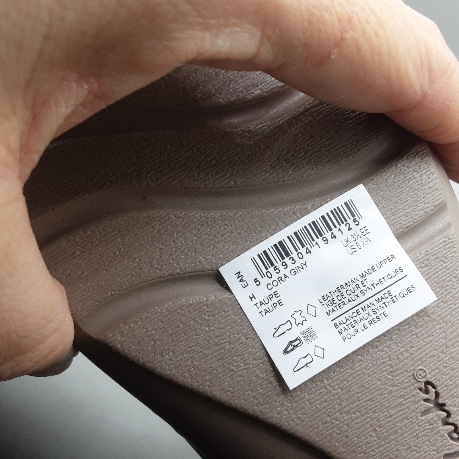 Clarks Women's Loafers Cora Giny 6XW Taupe A144