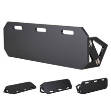 Soccer Rebounder Board 40x12in, HDPE, 3 Adjustable Angles 90 /75 /30  