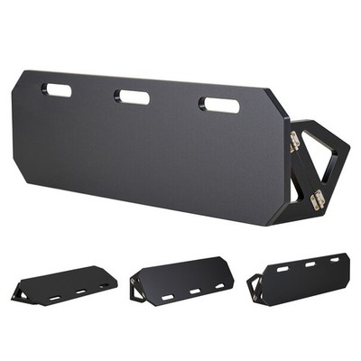 Soccer Rebounder Board 40x12in, HDPE, 3 Adjustable Angles (90°/75°/30°)