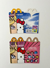 McDonald's Yu-Gi-Oh x Hello Kitty and Friends Happy Meal Box ONLY 2 Variations