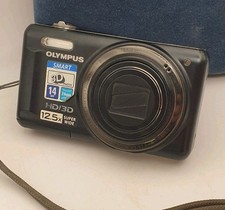 Olympus VR-330 14.0MP Digital Camera Tested and Working SD-card 8gb