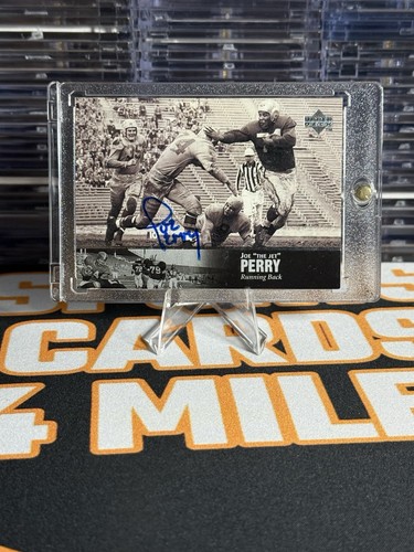 Joe Perry [Autograph] #AL-59 1997 Upper Deck Legends card