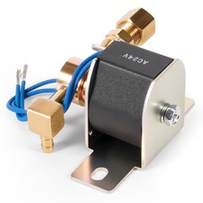 Aumzong 32001639-002 Solenoid Valve Fit for Honeywell 0.25 inches, Brass
