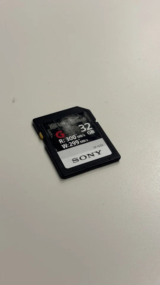 Sony SF-G Series UHS-II SDXC Memory Card with 32GB  - Image 4 of 4