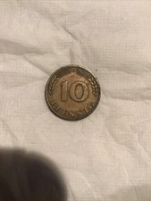 10 PFENNIG 1950 „D“ BUNDESREPUBLIK DEUTSCHLAND Sammlerstück Einzigartig