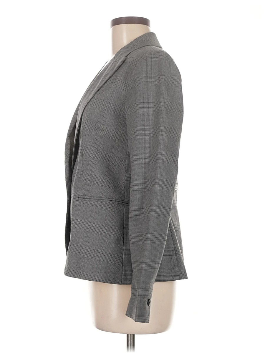 Hipchik Women Gray Blazer M View 4