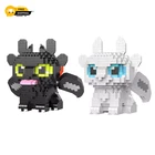 Customized Building Blocks Animals Toys Cartoon Dragon Micro Blocks Action Figur