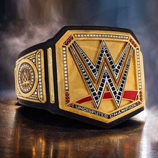 Undisputed Universal Championship Title Belt Replica 4mm Zinc Adult