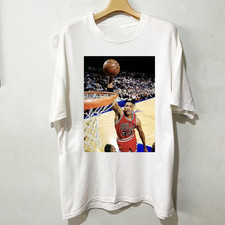 Scottie Pippen poster white T-shirt short sleeve All sizes JJ5574