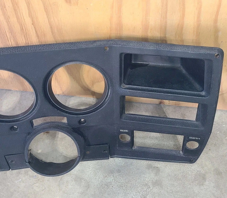 1973 1974 Chevy GMC picape painel painel painel medidor painel C10 K10 placa frontal fabricante de equipamento original✅ - Imagem 4 de 4