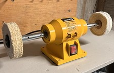 JOBSITE  Polishing Buffing Machine - Bench Buffer Polisher Steel Alloy Aluminium