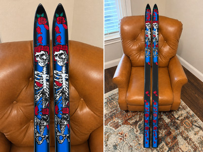NEW! Limited Edition #963/1250 - 1993 K2 5500 Grateful Dead Skis - Garcia Mouse