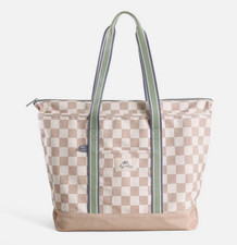 Itzy Ritzy Canvas Mom Tote Checkerboard 