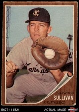 1962 Topps #184 Haywood Sullivan Normal Tint Athletics COMMON VARIATION 1 - POOR