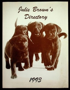 Julie Brown's Directory To Labrador Retriever Pedigrees 1993 Dog Book W/ Photos