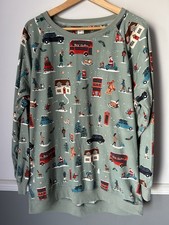 Next Women’s Sage Green London Christmas Scene Lounge Set, Size L Tall