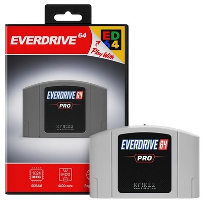 EverDrive-64 PRO - Flashcart for Nintendo 64 / N64 original by