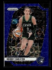 2024 Panini Prizm WNBA Bridget Carleton Blue Velocity Prizms #138
