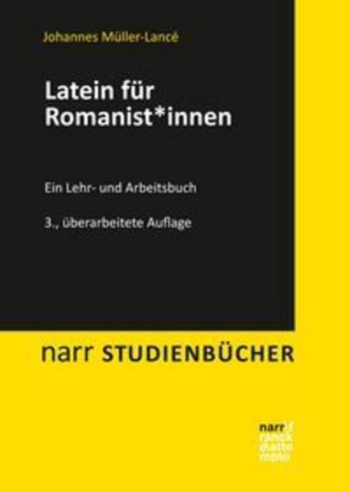 Latein für Romanist*innen Johannes Müller-Lancé