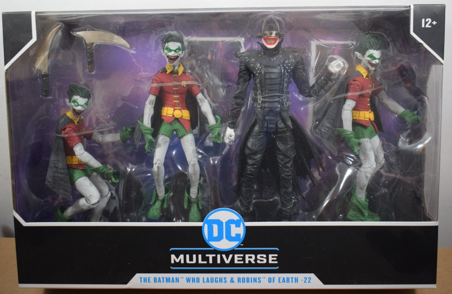 McFarlane DC DARK NIGHT METAL The Batman Who Laughs & Robins of Earth -22 Set