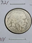 1921 - S Buffalo Nickel - Very Good -  $1.99 Shipping