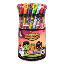 Halloween Smencils Cylinder - HB 2 Scented Smelly Pencils, 50 Count - Gifts ...