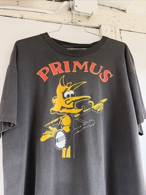 Rare Primus 1996 Big Brown Beaver Tour Double Sided T shirt Unisex NH26495
