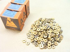 NEW lot of 250 brass #5 - 40 hex machine screw tapped nuts American made in USA