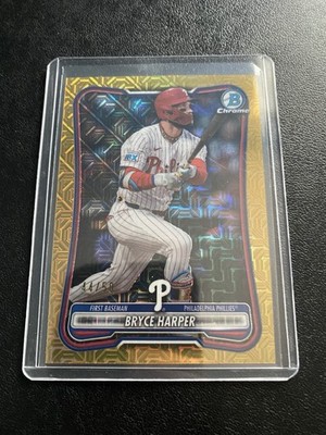 2026 Bowman Bryce Harper Gold Mojo /50
