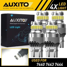 4X LED Backup Reverse Light Bulbs Back Up Super Bright White 7440 7443 7444 W21W