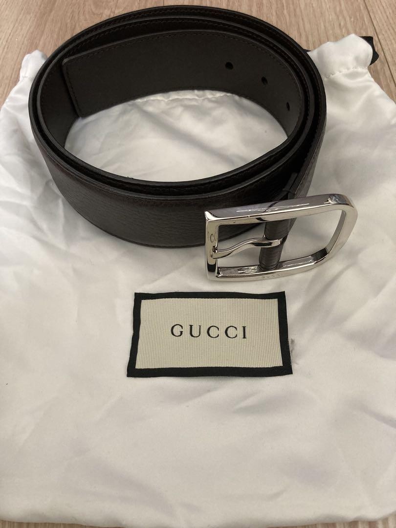 GUCCI Black Leather Belt 95-98  DDU