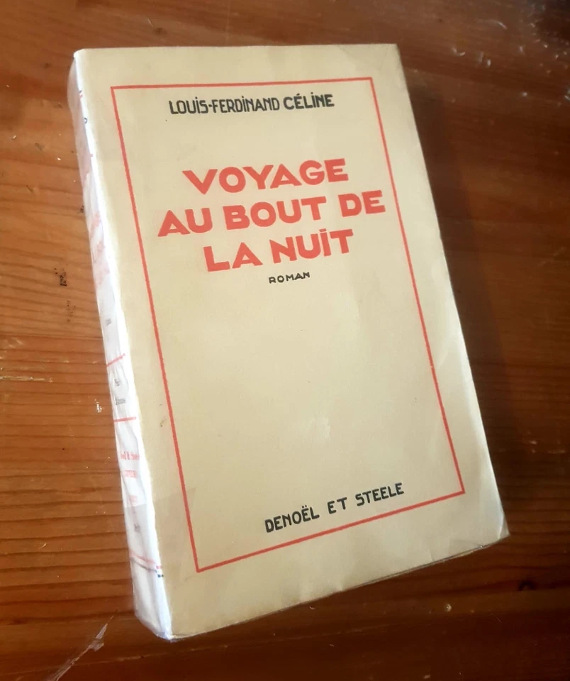 LOUIS-FERDINAND CÉLINE "VOYAGE AU BOUT DE LA NUIT" 1932 PREMIÈRE ÉDITION - Photo 1/4