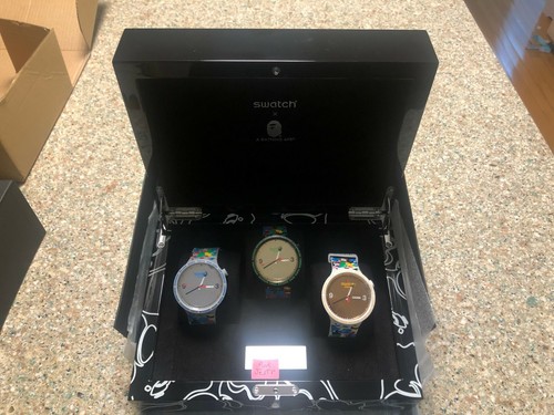 NEW 2020 SWATCH X BAPE TOKYO BIG BOLD Bathing Ape BOX SET xxx/183 Olympics LTD - Picture 6 of 6