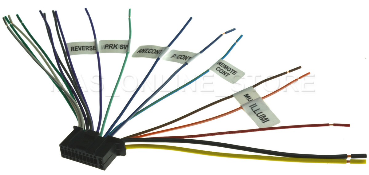 Cable Adaptador De Conector De Cable De Arnés De Cableado De Radio Téreo De Coche Para Modelos Kenwood DNX DDX KVT KMR De 22 Pin - AliExprs