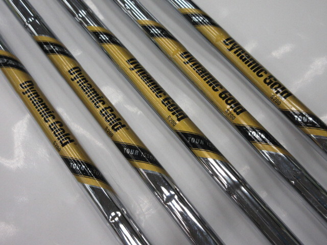 Golf Iron Set PING i210 Dynamic Gold Tour Issue S200 5pcs 5