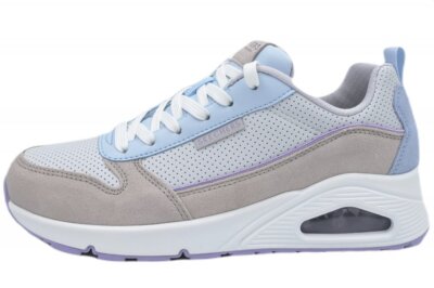 Skechers Damen Sneaker UNO 2 Much Fun Weiß-Pastell 177105 GYLB